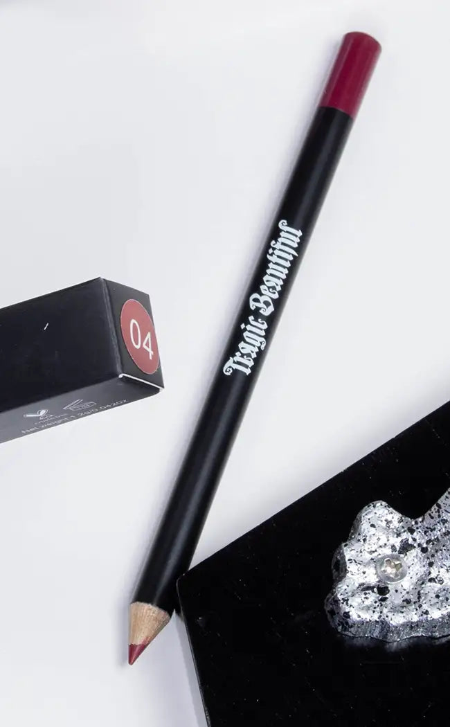 Eye & Lip Liner Pencil | Corruption | Red-Evil Eye Cosmetics-Tragic Beautiful