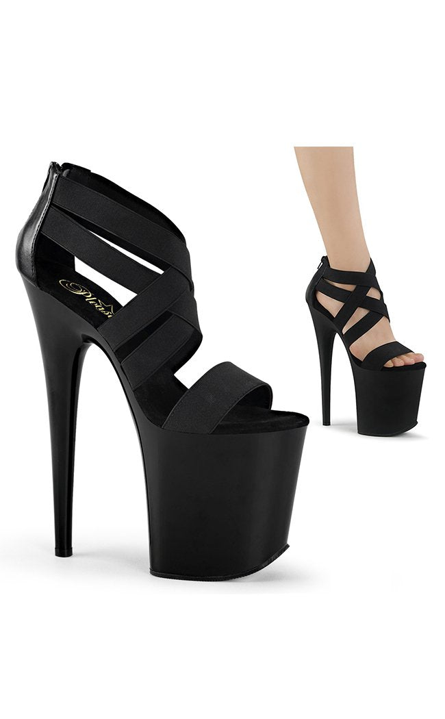 FLAMINGO-869 Black Heels-Pleaser-Tragic Beautiful