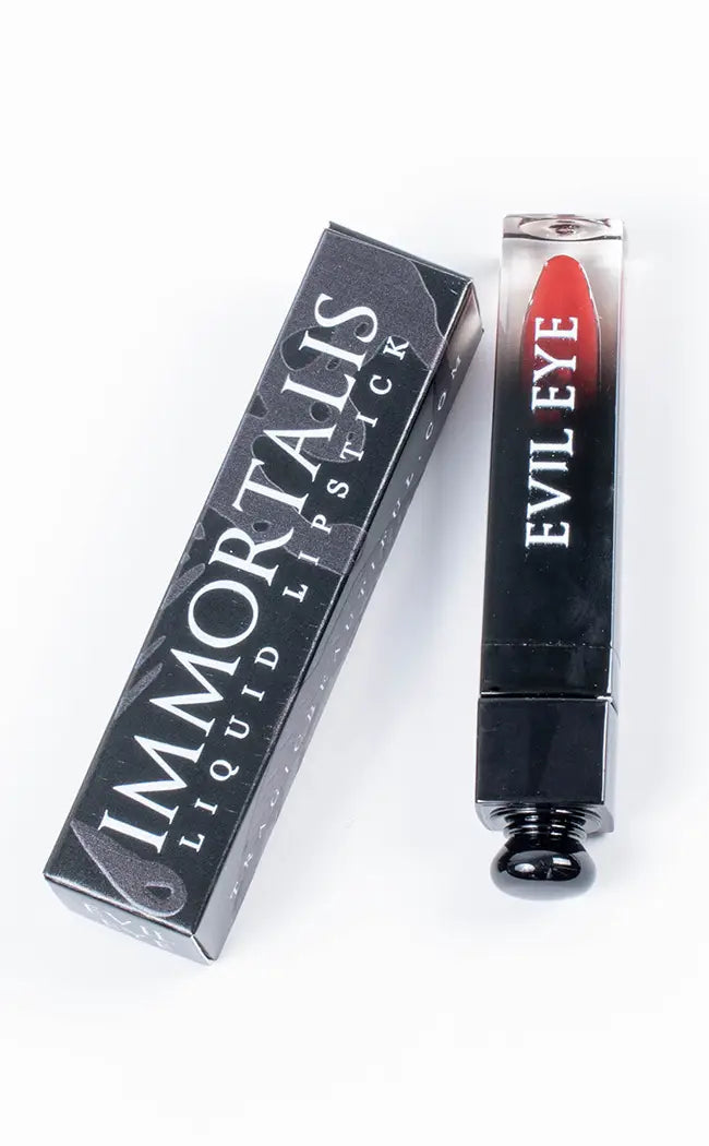 Femme Fatale | Ruby Red Matte Lipstick-Evil Eye Cosmetics-Tragic Beautiful