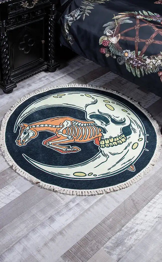 Ghost Rider Rug-Drop Dead Gorgeous-Tragic Beautiful