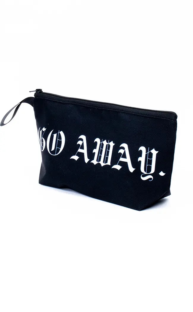 Go Away Pencil Case / Makeup Bag