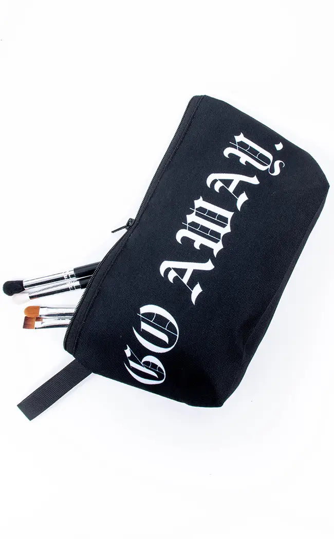 Go Away Pencil Case / Makeup Bag-Tragic Beautiful-Tragic Beautiful