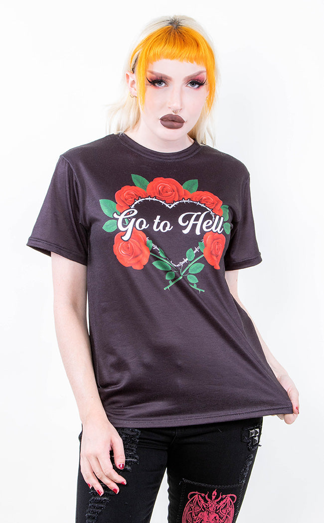 Go To Hell T-Shirt-Tragic Beautiful-Tragic Beautiful