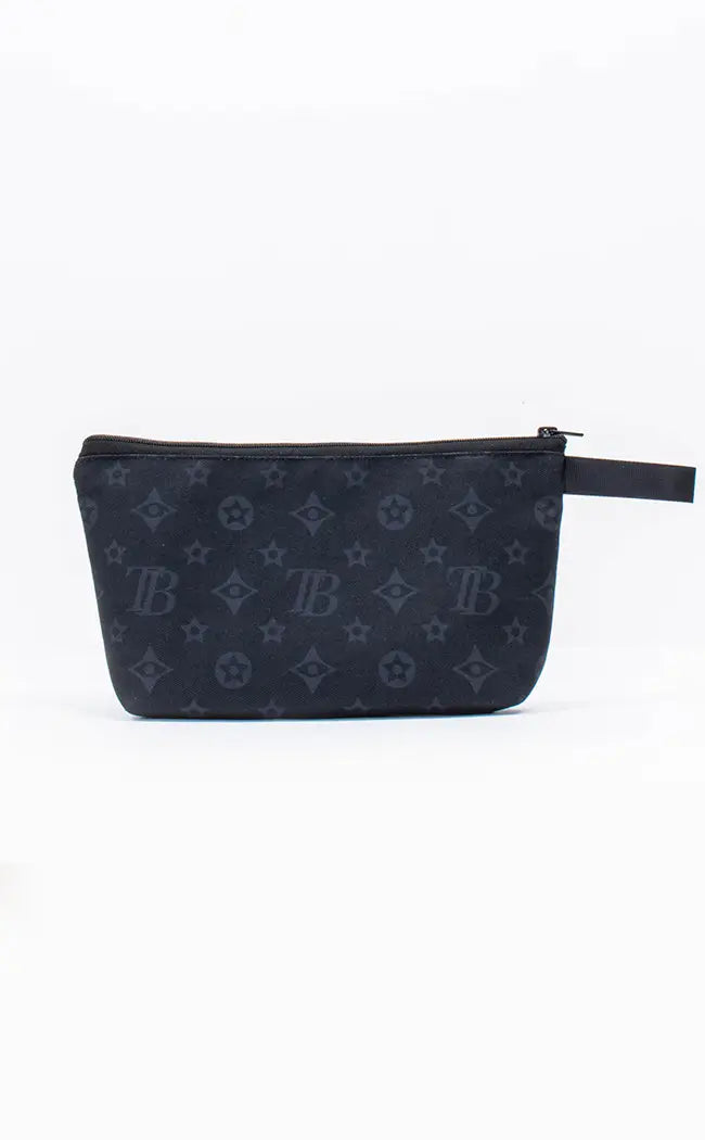 Gothic Monogram Pencil Case / Makeup Bag-Tragic Beautiful-Tragic Beautiful