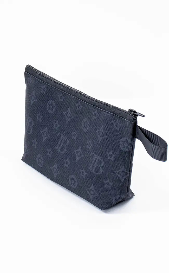 Gothic Monogram Pencil Case / Makeup Bag-Tragic Beautiful-Tragic Beautiful