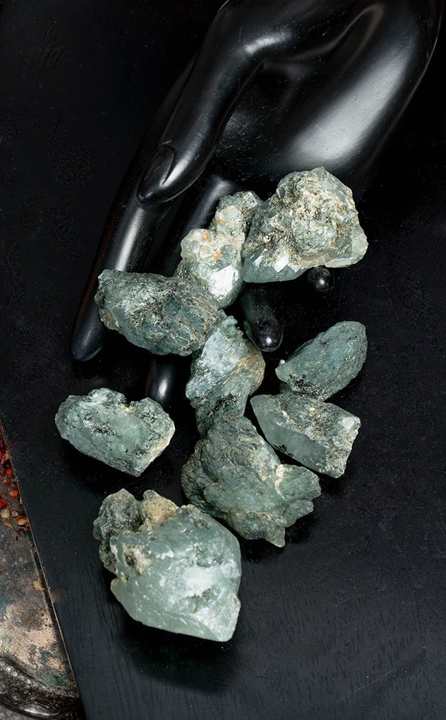 Green Chlorite Quartz Clusters | Rare