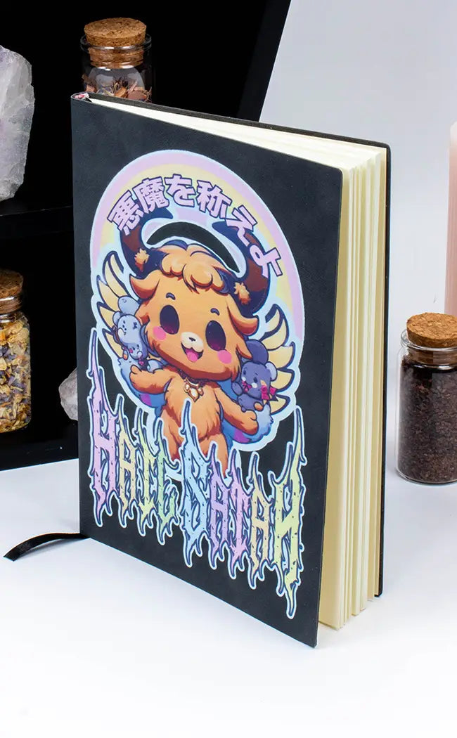 Hail Satan Notebook-TB x Drop Dead Gorgeous-Tragic Beautiful