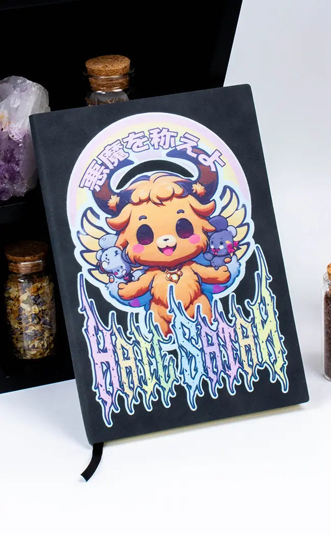 Hail Satan Notebook-TB x Drop Dead Gorgeous-Tragic Beautiful