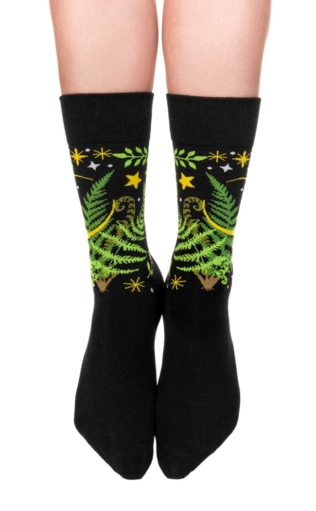 Herbal Jacquard Socks