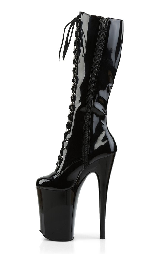 INFINITY-2020 Black Knee High Boots-Pleaser-Tragic Beautiful