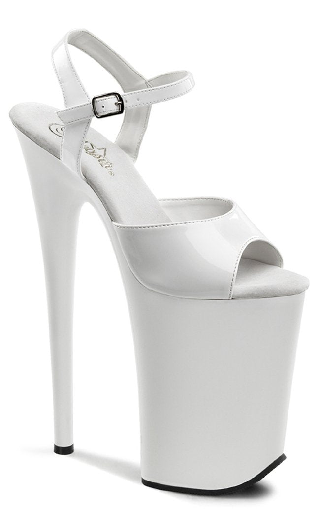 INFINITY-909 Wht/Wht Heels-Pleaser-Tragic Beautiful