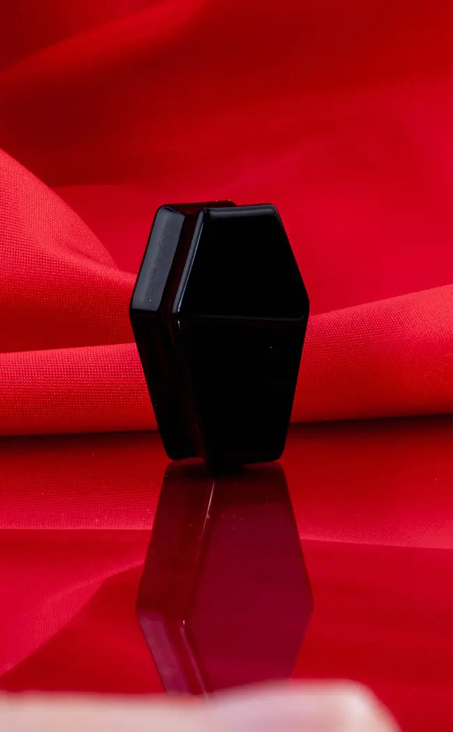 In Memoriam Coffin Plugs | Black Obsidian-Impaler-Tragic Beautiful