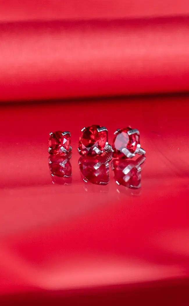 Internally Threaded Top | Blood Moon-Impaler-Tragic Beautiful