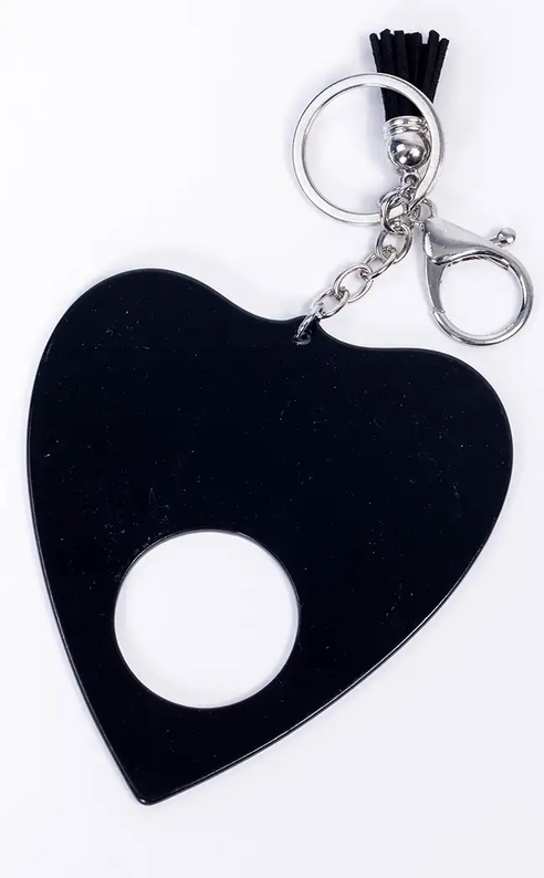 Jumbo Planchette Keychain | Witching You Well-Burn Book Inc-Tragic Beautiful