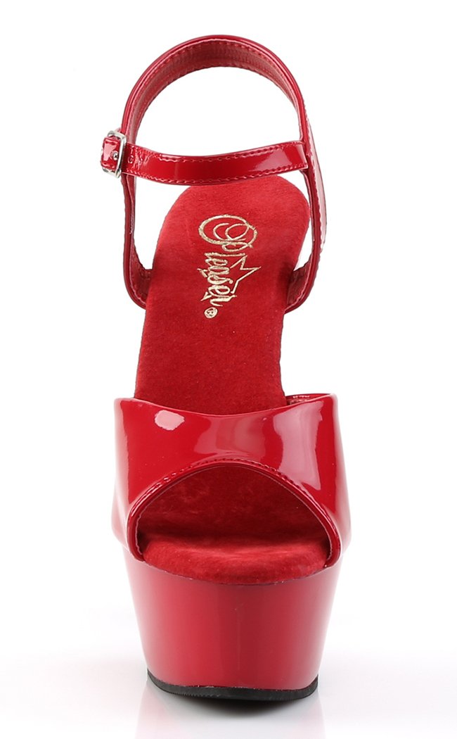 KISS-209 Red Patent Heels-Pleaser-Tragic Beautiful