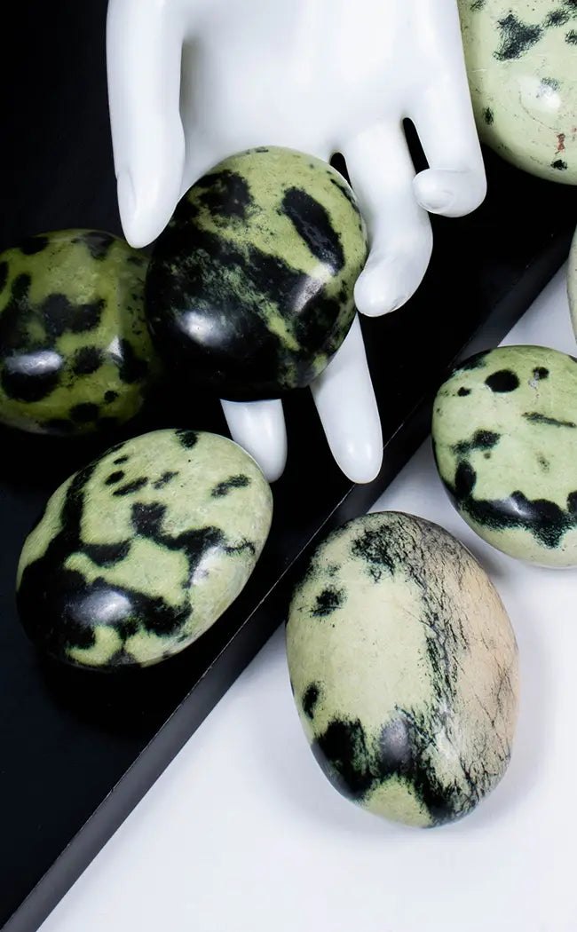 Leopard Stone Serpentine Free Forms | Rare-Crystals-Tragic Beautiful