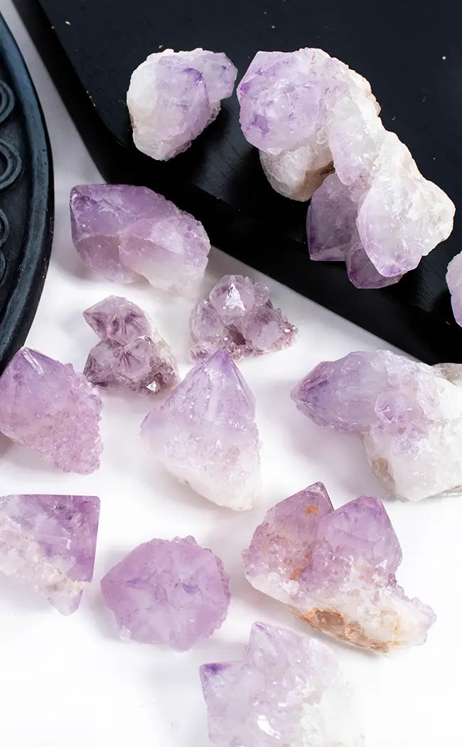 Lilac Amethyst Spirit Quartz Phantom Crystals-Crystals-Tragic Beautiful