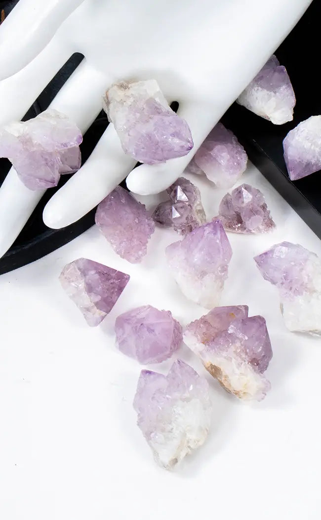 Lilac Amethyst Spirit Quartz Phantom Crystals-Crystals-Tragic Beautiful