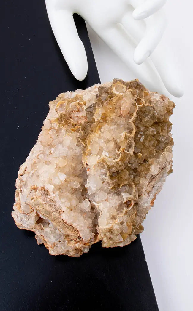 Limonite Included Large Quartz Clusters | Natural