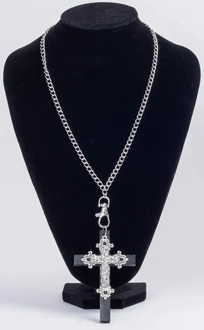 Lucie Crucie Chain Necklace-Gothic Jewellery-Tragic Beautiful