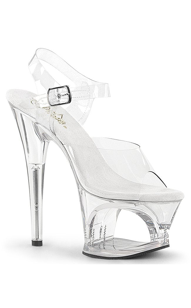 MOON-708 Clear Heels-Pleaser-Tragic Beautiful