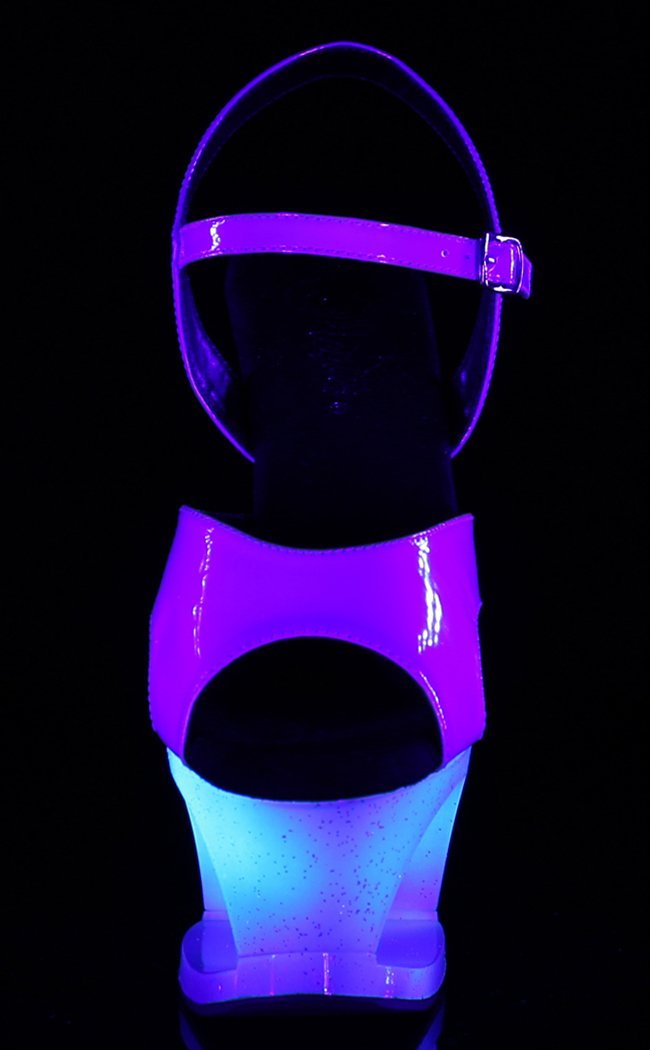 MOON-711MER Blue Shifting Blue Ombre Heels-Pleaser-Tragic Beautiful