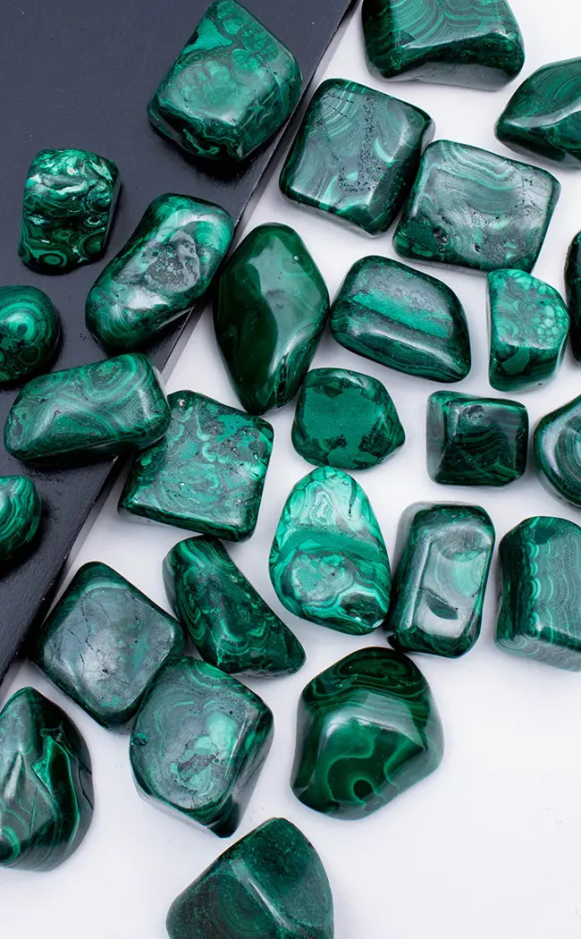 Malachite Freeforms-Crystals-Tragic Beautiful