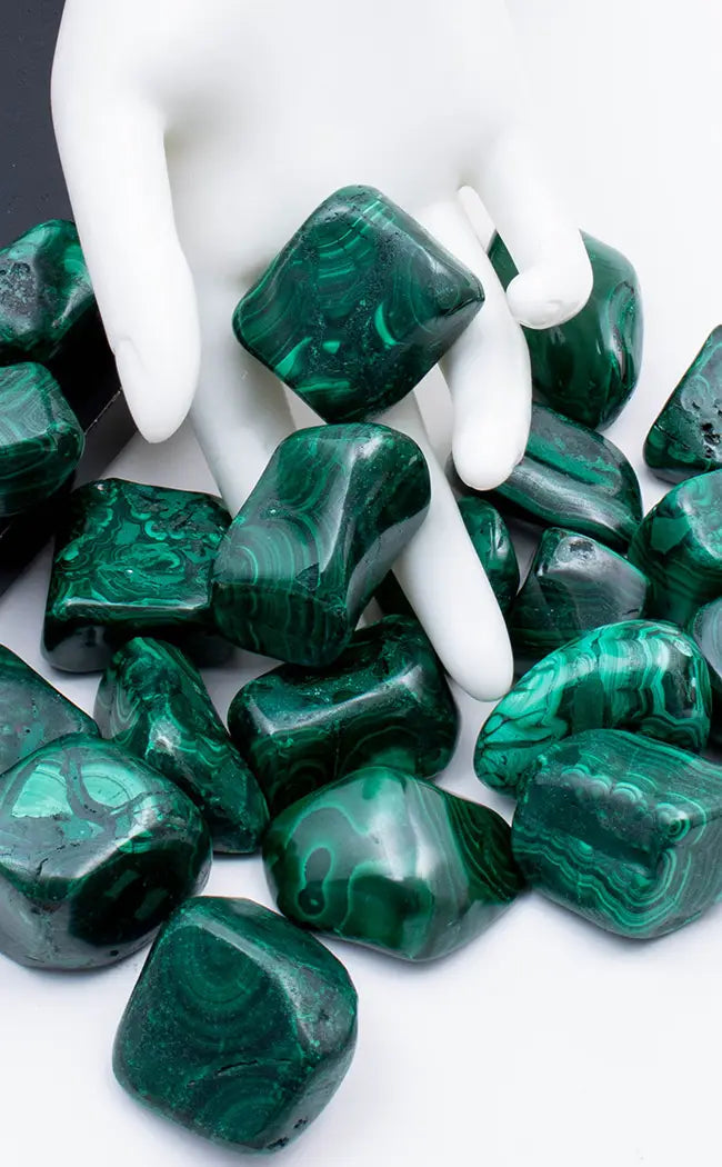 Malachite Freeforms-Crystals-Tragic Beautiful