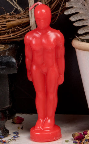 Male Figure Candle | Select Colour-Candles-Tragic Beautiful