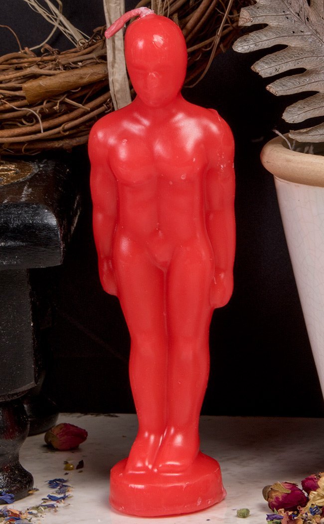 Male Figure Candle | Select Colour-Candles-Tragic Beautiful