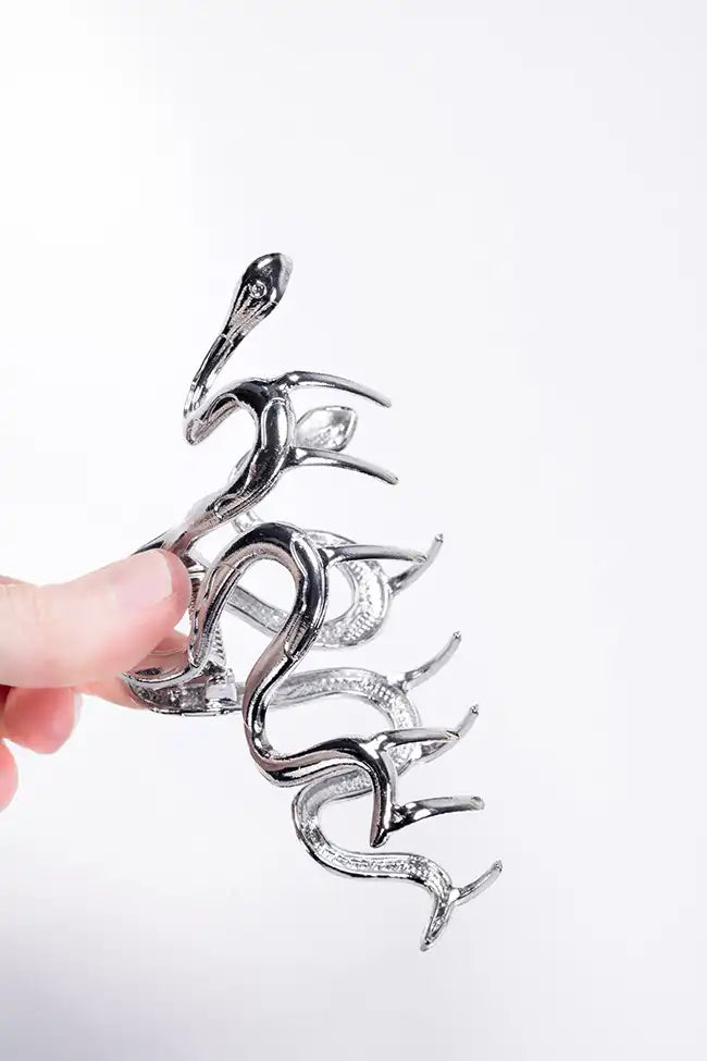 Medusa Snake Claw Clip-Gothic Jewellery-Tragic Beautiful