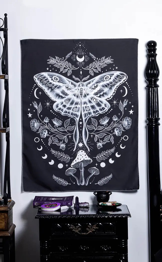 Mother Nature Tapestry with Hanging Set-Gothic Gifts-Tragic Beautiful