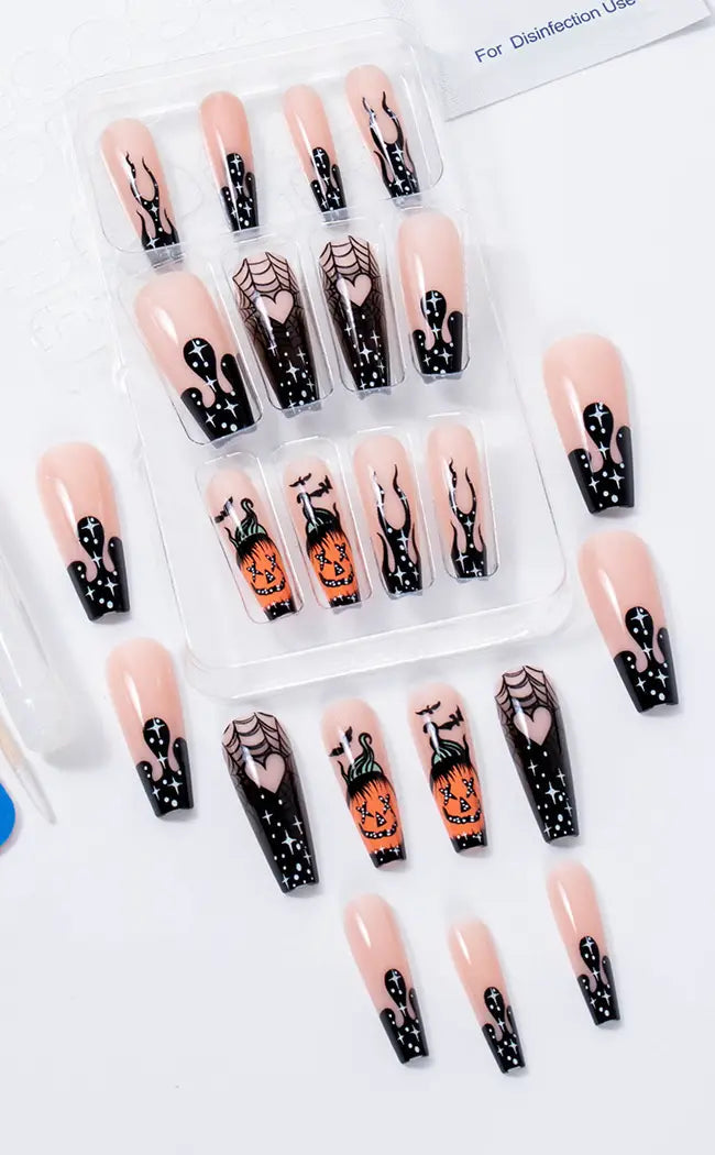 Nail Set | Halloween Town-Fake Nails-Tragic Beautiful