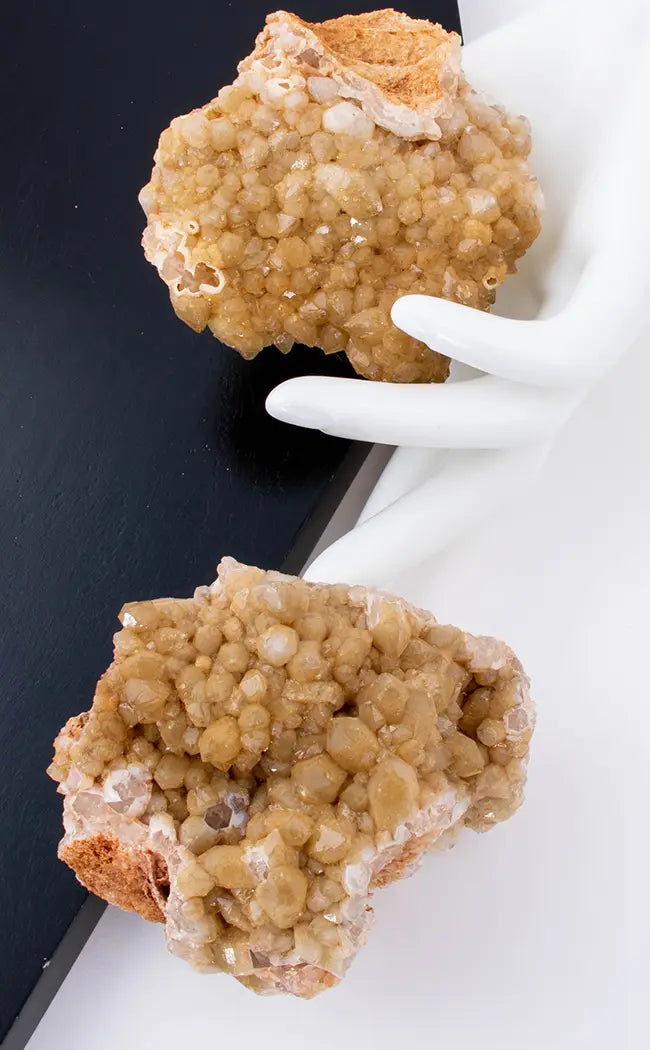 Natural Limonite Included Quartz Cluster-Crystals-Tragic Beautiful