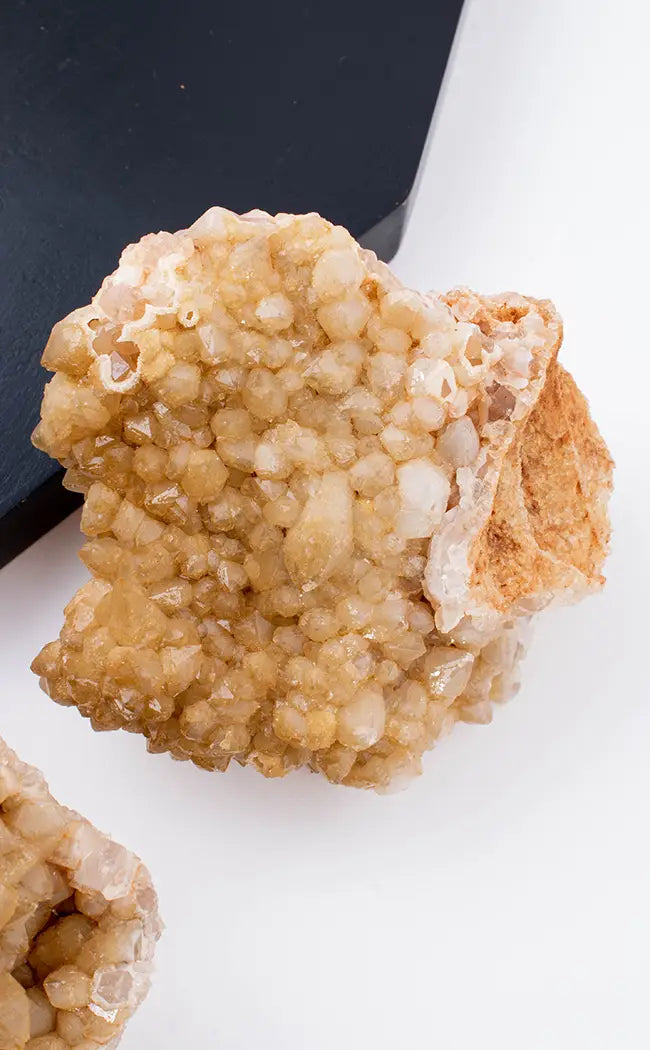 Natural Limonite Included Quartz Cluster