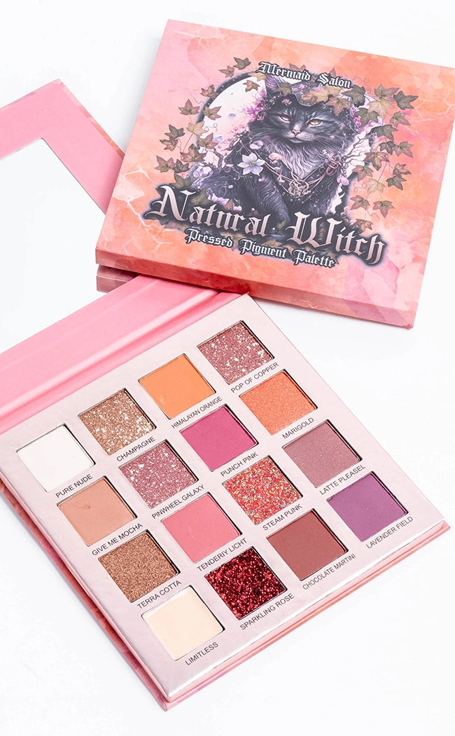 Natural Witch Mini Eyeshadow Palette-Mermaid Salon-Tragic Beautiful