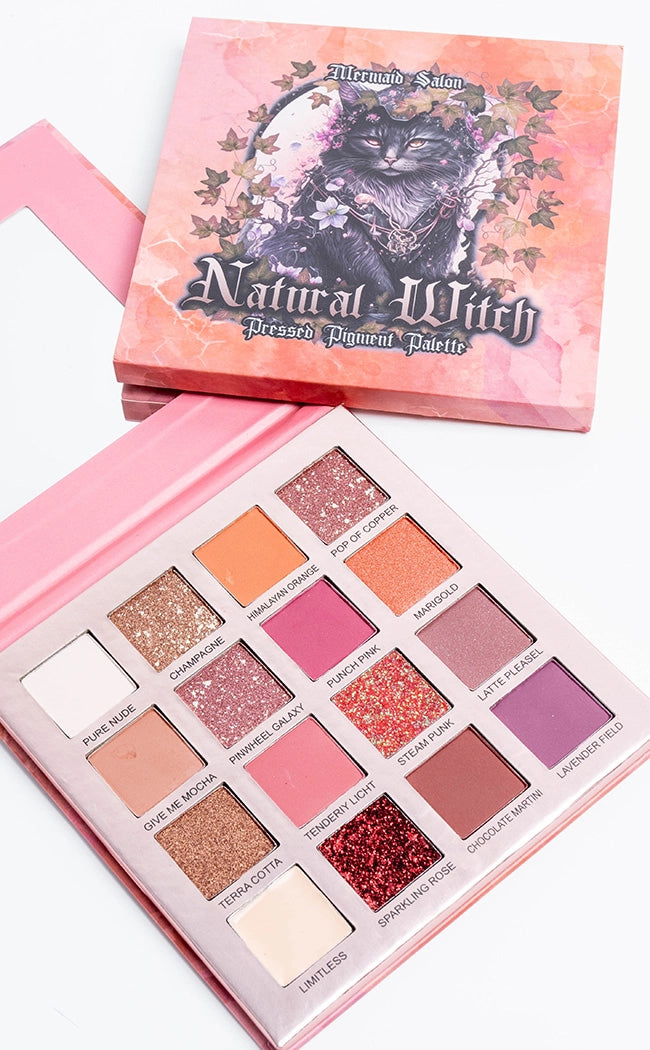 Natural Witch Mini Eyeshadow Palette-Mermaid Salon-Tragic Beautiful
