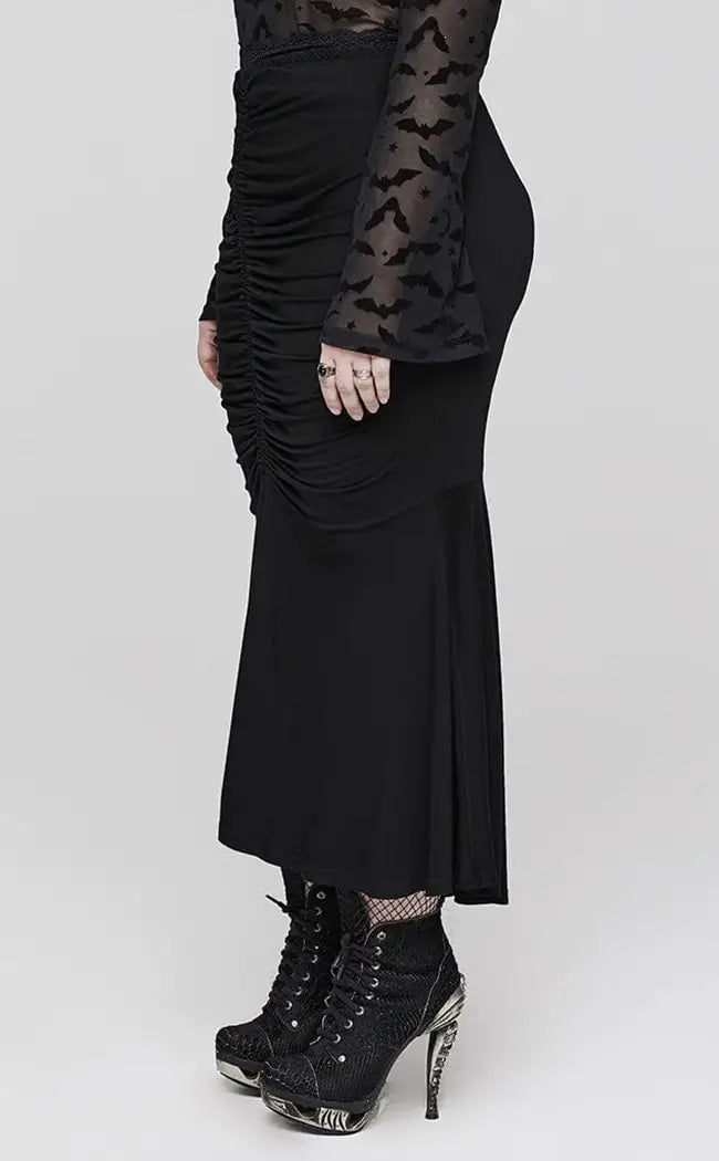 Nixie Maxi Skirt | Plus Size-Punk Rave-Tragic Beautiful