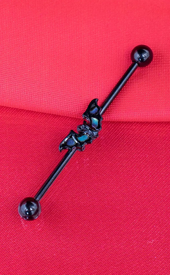 Noctis Bat Industrial Barbell-Impaler-Tragic Beautiful