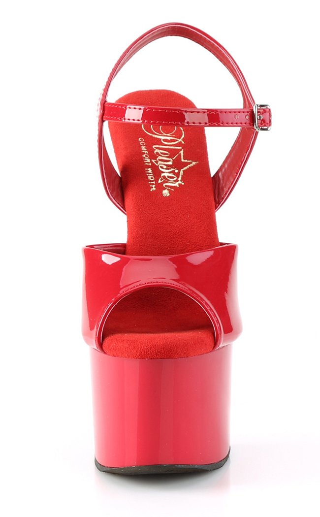 PASSION-709 Red Patent Heels-Pleaser-Tragic Beautiful