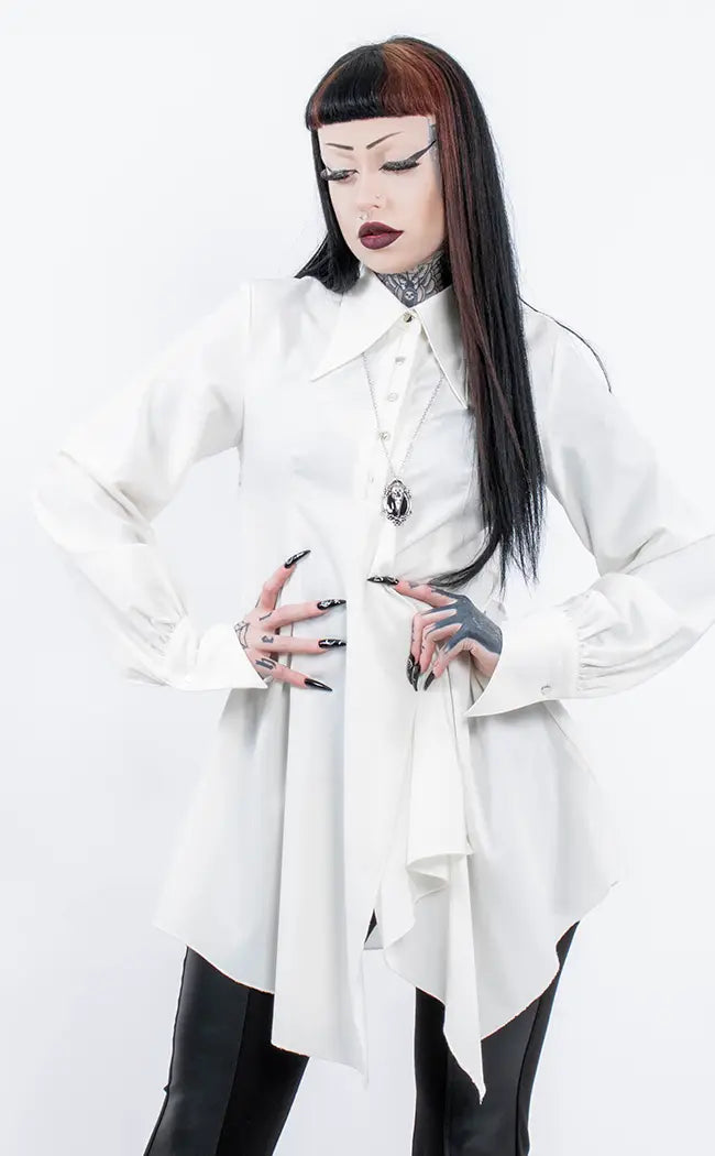 Phantasma Shirt Dress-Punk Rave-Tragic Beautiful