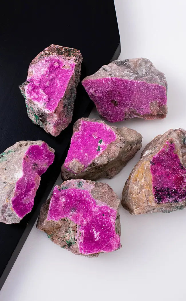 Pink Druzy Salrose Specimens-Crystals-Tragic Beautiful