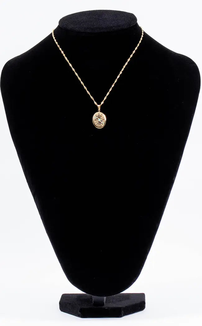 Pisces Necklace | 18K Gold-Gothic Jewellery-Tragic Beautiful
