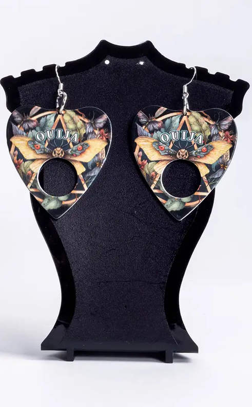 Planchette Earrings | Lunar Moth-Burn Book Inc-Tragic Beautiful