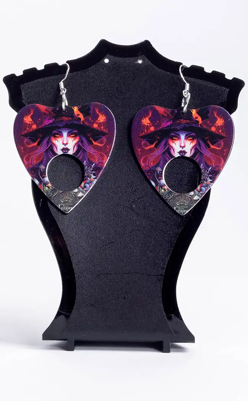 Planchette Earrings | Witching You Well-Burn Book Inc-Tragic Beautiful