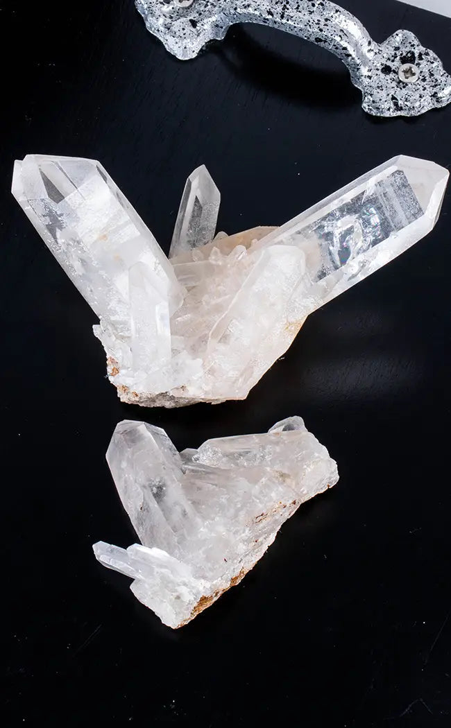 Rainbow Clear Quartz Clusters-Crystals-Tragic Beautiful