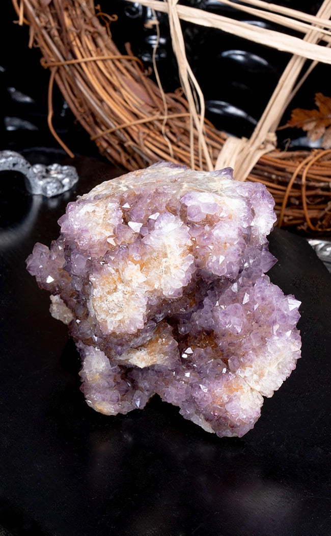 Rare XXL Lilac Ametrine Spirit Quartz Cluster