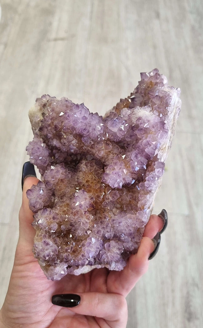 Rare XXL Lilac Ametrine Spirit Quartz Cluster