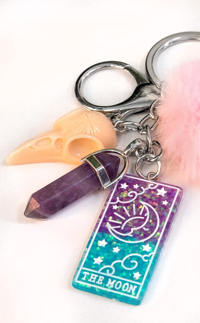 Ravenous Fortune Keychain | Pastel-Tragic Beautiful-Tragic Beautiful