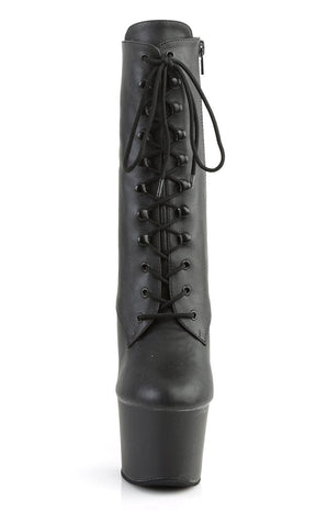 SKY-1020 Black Matte Boots-Pleaser-Tragic Beautiful